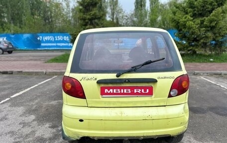 Daewoo Matiz I, 2009 год, 98 000 рублей, 6 фотография