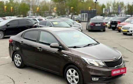 KIA Rio III рестайлинг, 2015 год, 969 000 рублей, 3 фотография