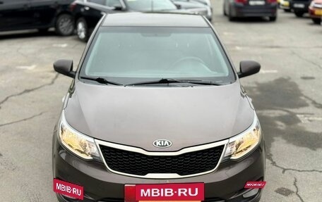 KIA Rio III рестайлинг, 2015 год, 969 000 рублей, 2 фотография
