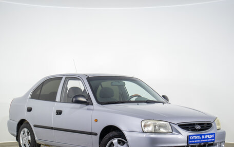 Hyundai Accent II, 2007 год, 519 000 рублей, 2 фотография