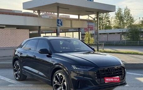 Audi Q8 I, 2019 год, 7 100 000 рублей, 1 фотография