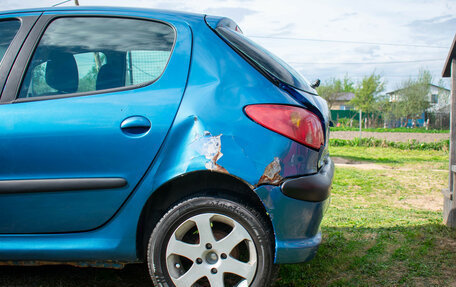 Peugeot 206, 2004 год, 100 000 рублей, 17 фотография