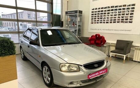 Hyundai Accent II, 2005 год, 190 000 рублей, 3 фотография