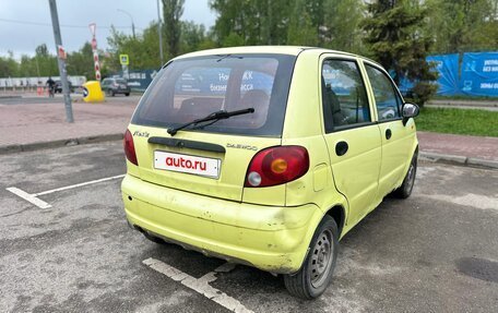 Daewoo Matiz I, 2009 год, 98 000 рублей, 5 фотография