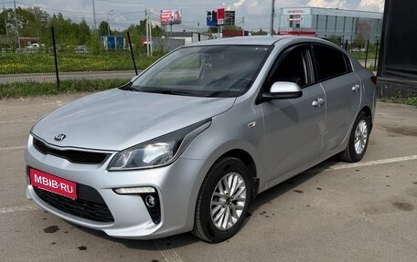 KIA Rio IV, 2018 год, 1 550 000 рублей, 1 фотография