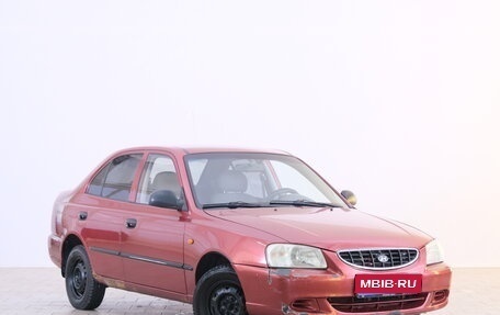 Hyundai Accent II, 2006 год, 349 000 рублей, 1 фотография