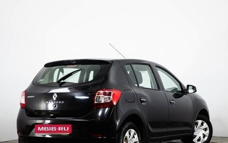 Renault Sandero II рестайлинг, 2016 год, 899 000 рублей, 5 фотография