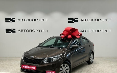 KIA Rio III рестайлинг, 2016 год, 1 149 000 рублей, 3 фотография