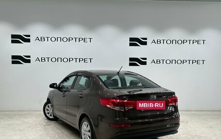 KIA Rio III рестайлинг, 2016 год, 1 149 000 рублей, 5 фотография