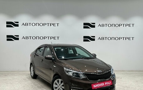KIA Rio III рестайлинг, 2016 год, 1 149 000 рублей, 9 фотография