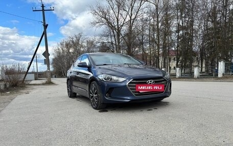 Hyundai Elantra VI рестайлинг, 2017 год, 1 600 000 рублей, 3 фотография