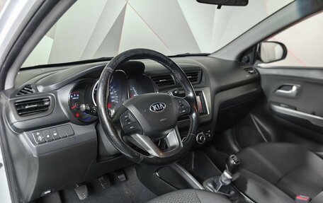KIA Rio III рестайлинг, 2014 год, 859 000 рублей, 19 фотография