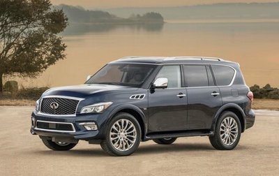 Infiniti QX80 I рестайлинг, 2017 год, 3 000 000 рублей, 1 фотография