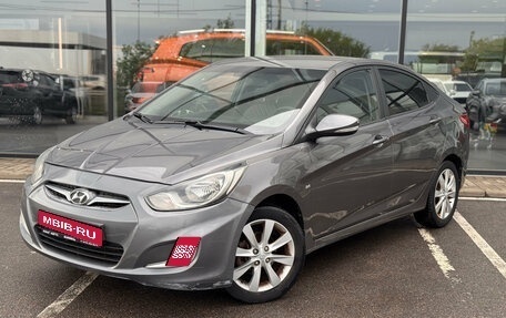 Hyundai Solaris II рестайлинг, 2011 год, 715 000 рублей, 1 фотография