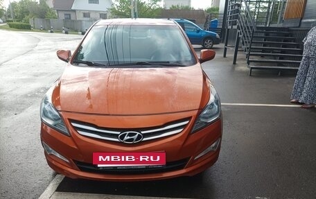 Hyundai Solaris II рестайлинг, 2014 год, 870 000 рублей, 2 фотография