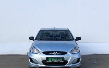 Hyundai Solaris II рестайлинг, 2012 год, 610 000 рублей, 2 фотография