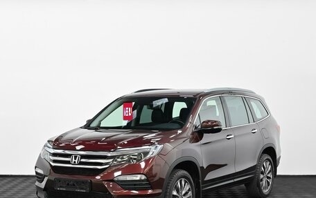 Honda Pilot III рестайлинг, 2016 год, 3 349 000 рублей, 3 фотография