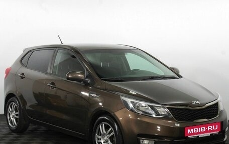 KIA Rio III рестайлинг, 2016 год, 1 000 000 рублей, 4 фотография