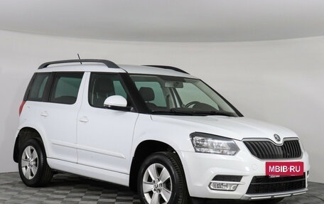 Skoda Yeti I рестайлинг, 2014 год, 1 197 000 рублей, 3 фотография