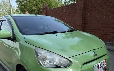 Mitsubishi Mirage VI рестайлинг, 2012 год, 750 000 рублей, 1 фотография