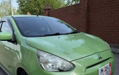 Mitsubishi Mirage VI рестайлинг, 2012 год, 750 000 рублей, 1 фотография