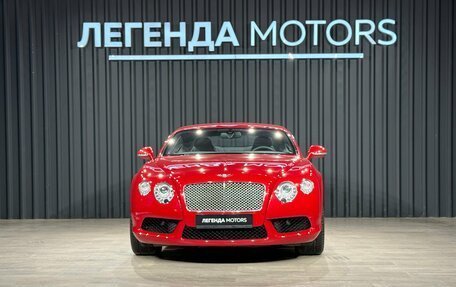 Bentley Continental GT II рестайлинг, 2015 год, 5 500 000 рублей, 2 фотография
