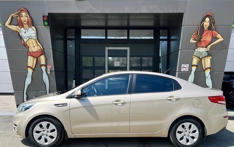KIA Rio III рестайлинг, 2015 год, 890 000 рублей, 4 фотография