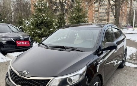 KIA Rio III рестайлинг, 2016 год, 1 400 000 рублей, 25 фотография