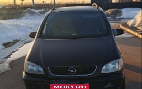 Opel Zafira A рестайлинг, 1999 год, 210 000 рублей, 7 фотография