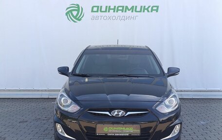 Hyundai Solaris II рестайлинг, 2011 год, 850 000 рублей, 2 фотография