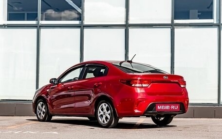 KIA Rio IV, 2017 год, 1 240 000 рублей, 6 фотография