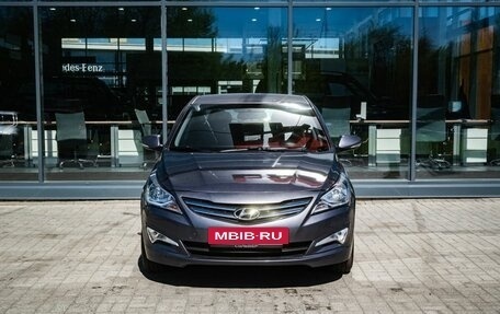 Hyundai Solaris II рестайлинг, 2016 год, 970 000 рублей, 3 фотография