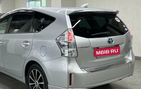 Toyota Prius Alpha I (ZVW40/41), 2011 год, 1 227 000 рублей, 26 фотография