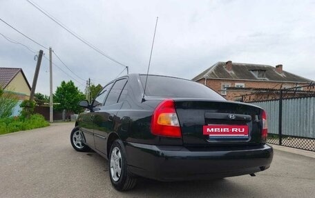 Hyundai Accent II, 2008 год, 595 000 рублей, 11 фотография
