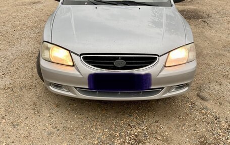 Hyundai Accent II, 2004 год, 280 000 рублей, 1 фотография