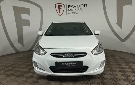 Hyundai Solaris II рестайлинг, 2014 год, 844 000 рублей, 2 фотография