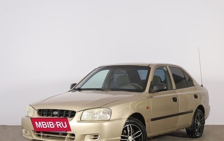 Hyundai Accent II, 2002 год, 349 000 рублей, 4 фотография