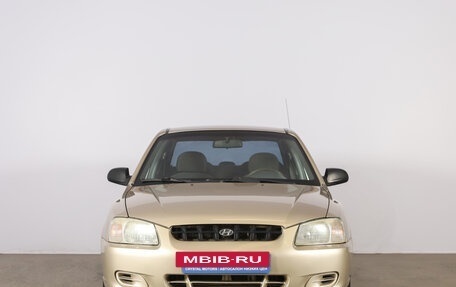 Hyundai Accent II, 2002 год, 349 000 рублей, 2 фотография