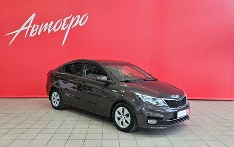 KIA Rio III рестайлинг, 2015 год, 1 099 000 рублей, 7 фотография