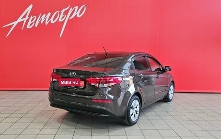 KIA Rio III рестайлинг, 2015 год, 1 099 000 рублей, 5 фотография