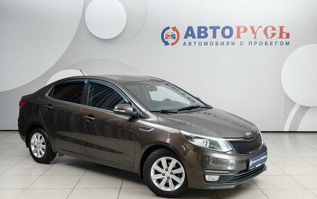 KIA Rio III рестайлинг, 2016 год, 1 038 000 рублей, 1 фотография