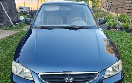 Hyundai Accent II, 2007 год, 650 000 рублей, 1 фотография
