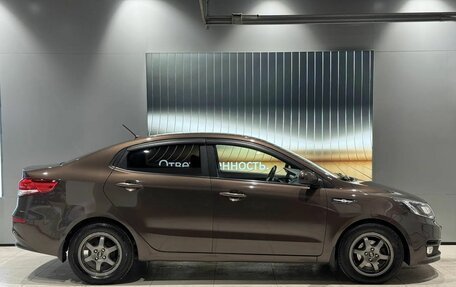 KIA Rio III рестайлинг, 2016 год, 1 193 000 рублей, 4 фотография