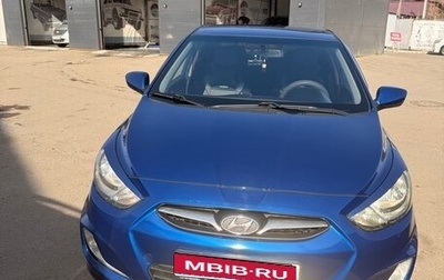 Hyundai Solaris II рестайлинг, 2011 год, 750 000 рублей, 1 фотография