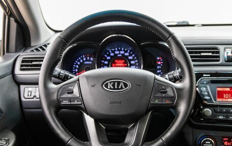 KIA Rio III рестайлинг, 2011 год, 868 000 рублей, 20 фотография