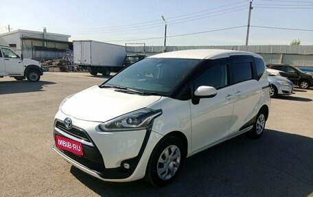Toyota Sienta II, 2017 год, 1 335 000 рублей, 1 фотография