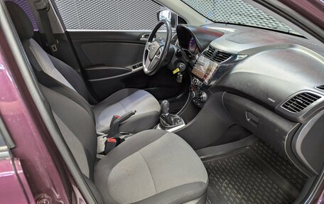 Hyundai Solaris II рестайлинг, 2013 год, 899 000 рублей, 17 фотография