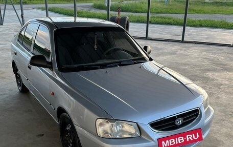Hyundai Accent II, 2004 год, 400 000 рублей, 7 фотография