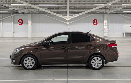 KIA Rio III рестайлинг, 2015 год, 1 050 000 рублей, 10 фотография