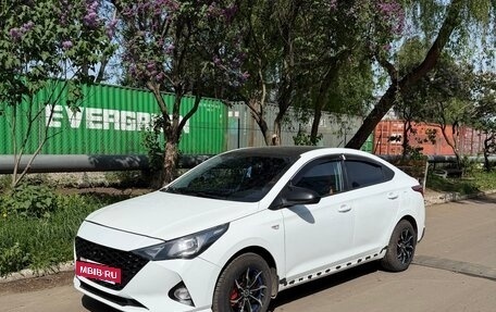 Hyundai Solaris II рестайлинг, 2020 год, 1 400 000 рублей, 2 фотография
